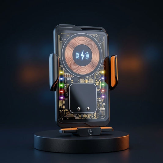 Soporte de Celular con Carga Automática